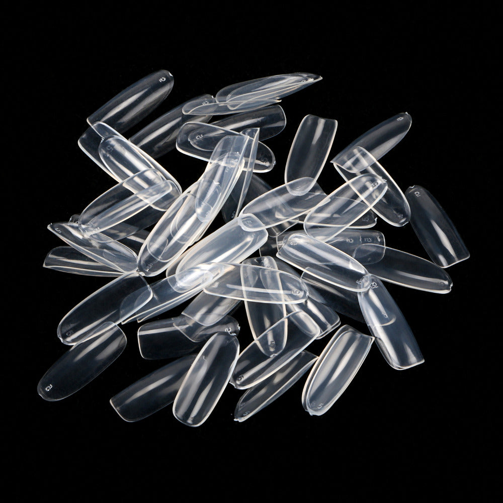 500 False Nails | BOO7 Oval Clear