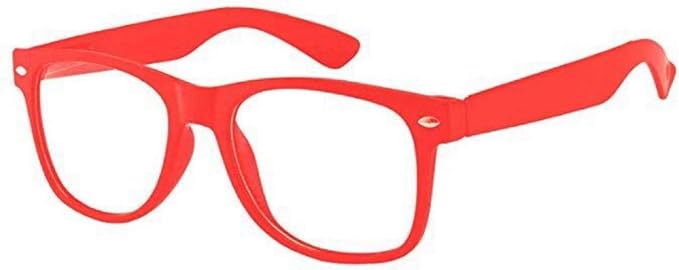 Kids Geek | Clear | Red