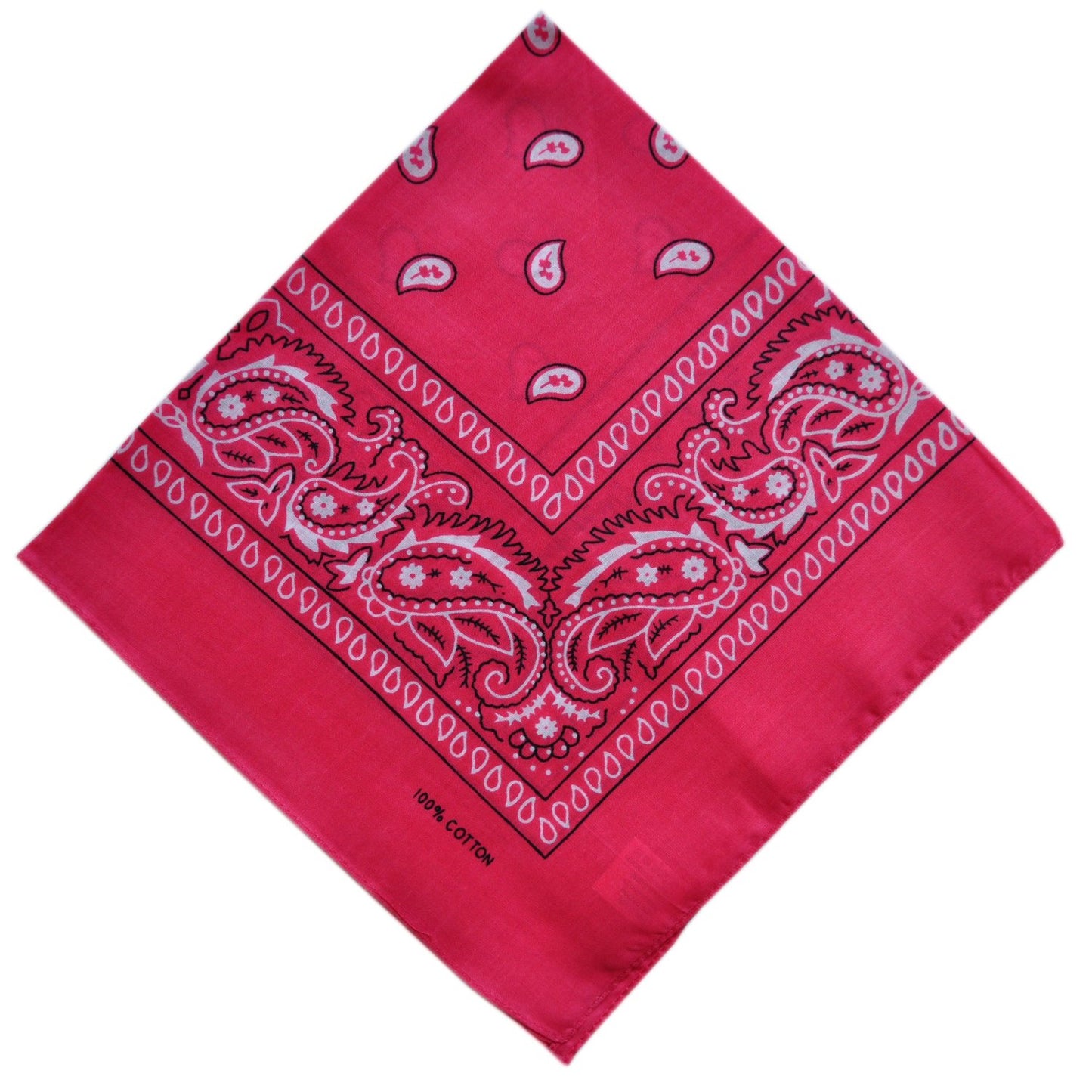 Paisley Bandana | Fuchsia Pink