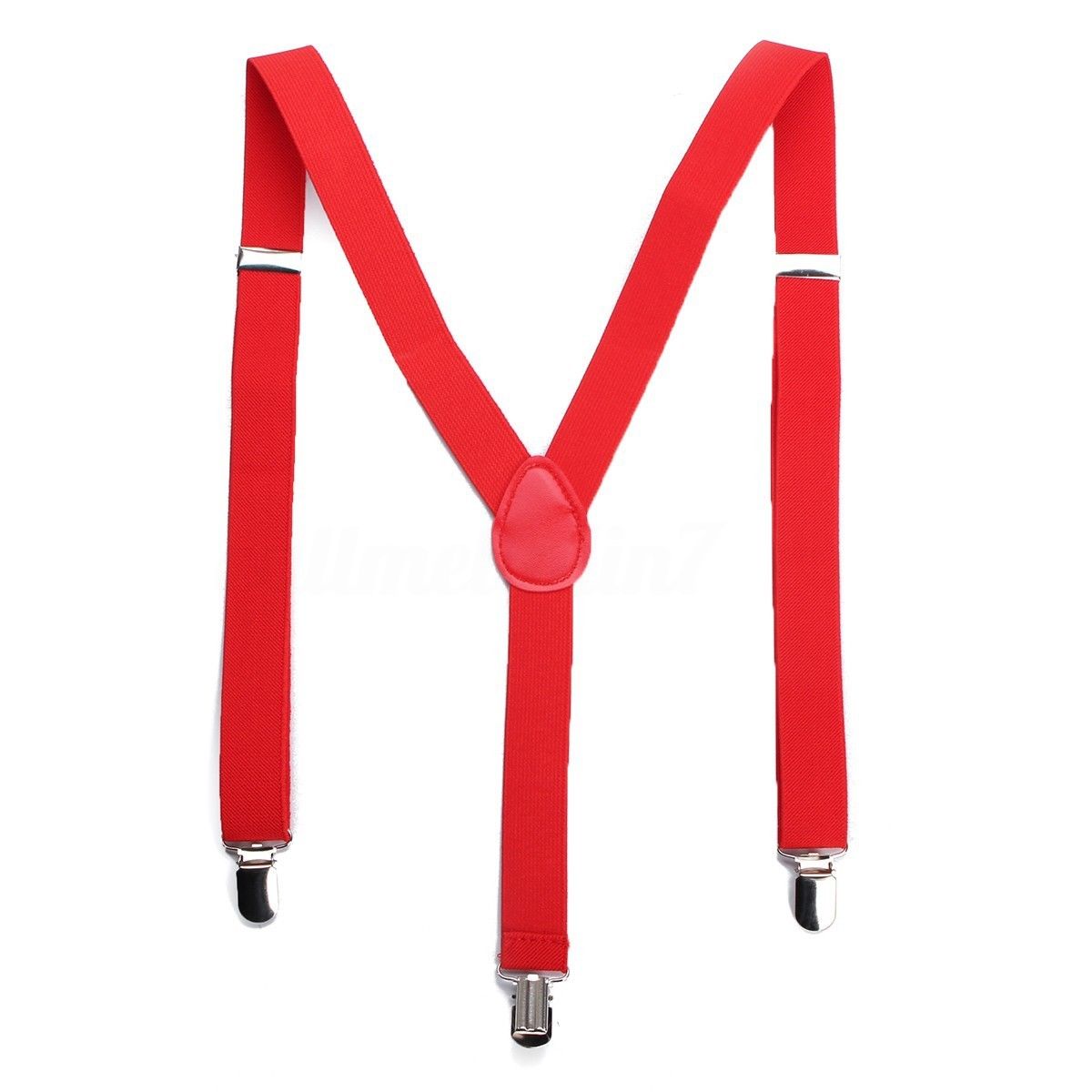 Suspender braces | Red
