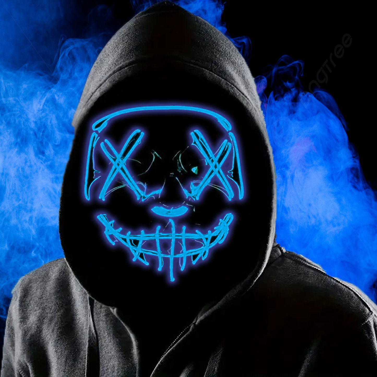 LED Purge Mask | Blue