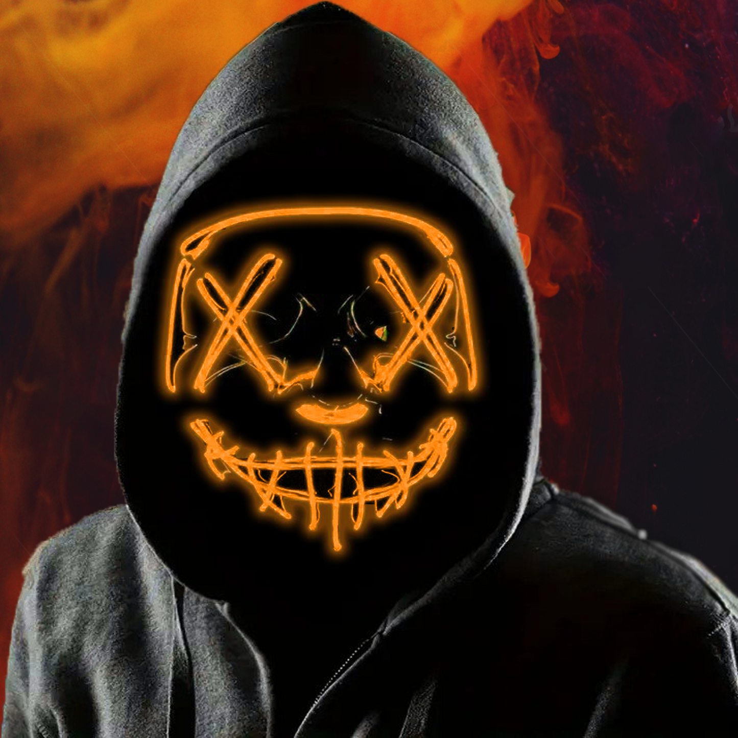 LED Purge Mask | Orange