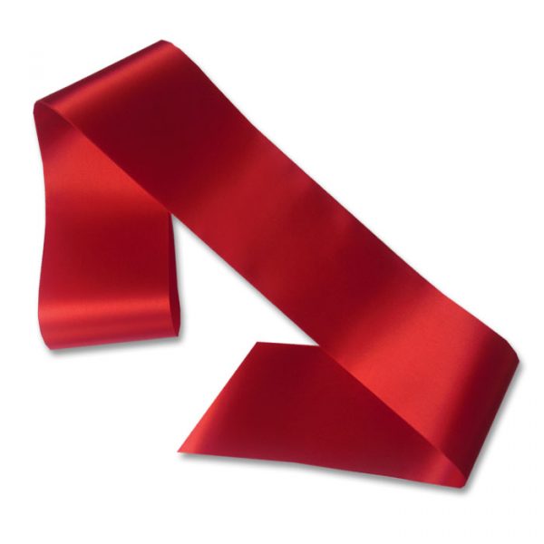Blank Sash | Red