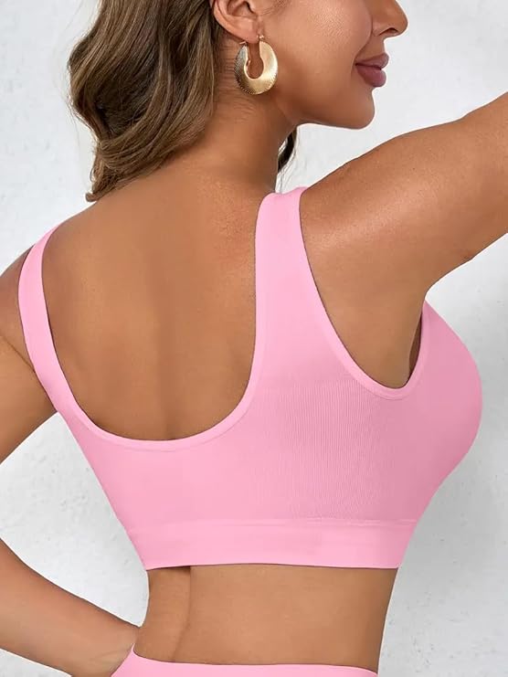 Sports Bra | Medium | Baby Pink