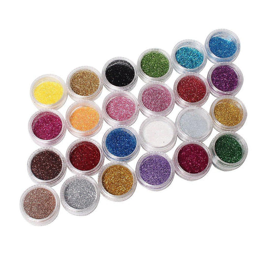 24PC Nail Glitter