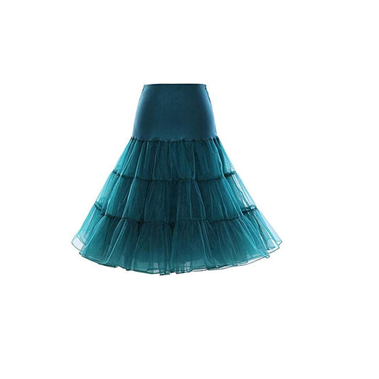 26" Petticoat | S/M | Dark Green