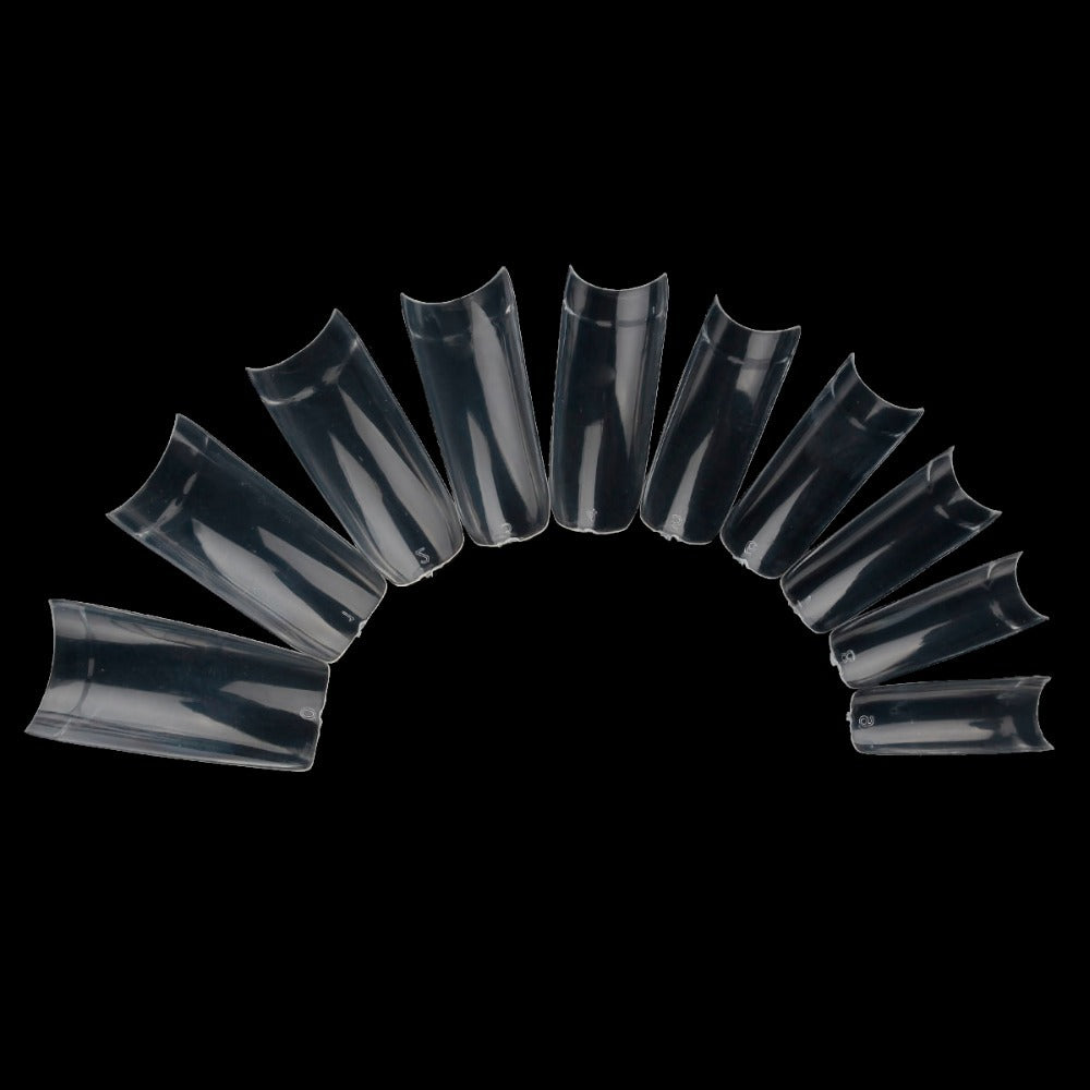 500 False Nails | BOO1 French Clear