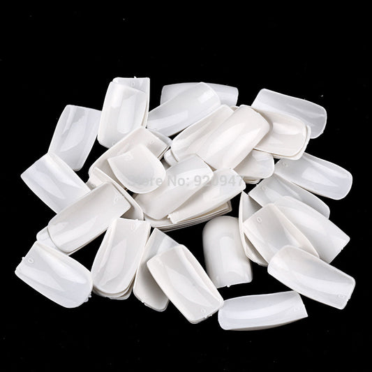 500 False Nails | BOO5 Full White