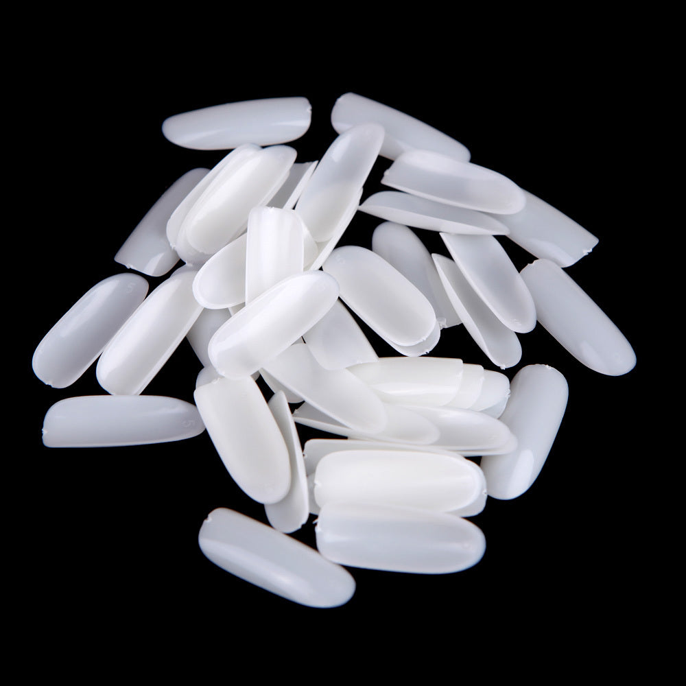 500 False Nails | BOO8 Oval White