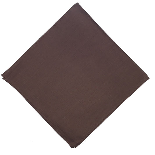 Plain Bandana | Brown