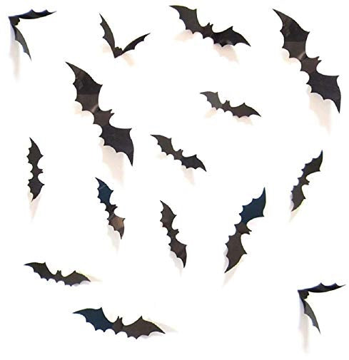 Halloween Bats 28 Piece Wall Stickers