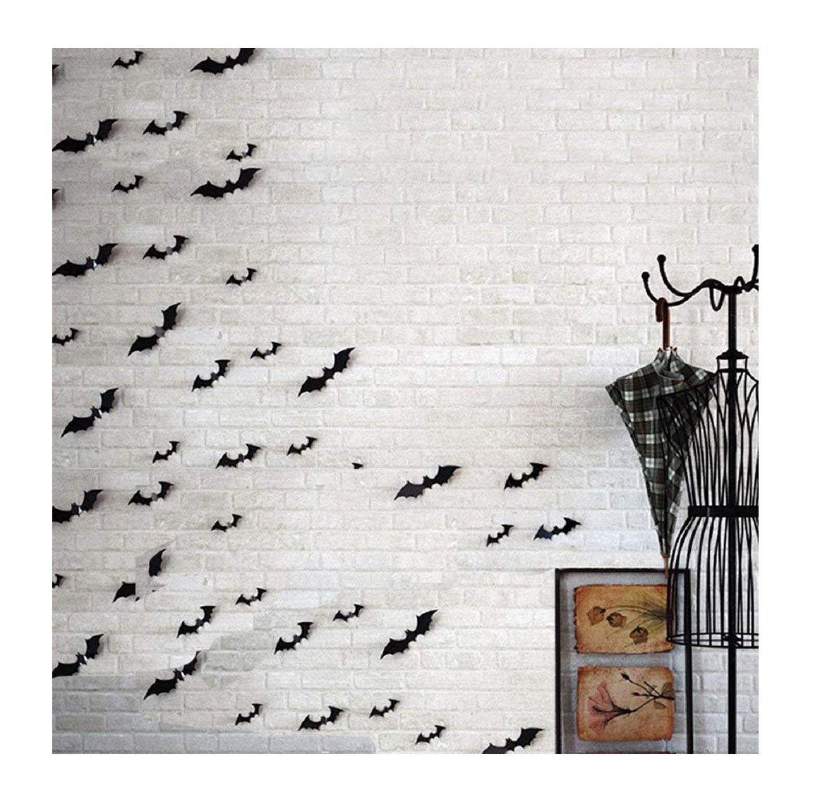 Halloween Bats 28 Piece Wall Stickers