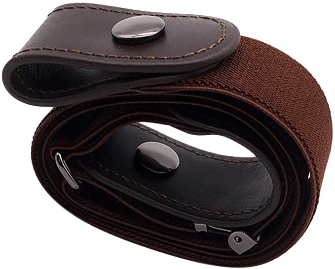 Buckleless Belts | Brown