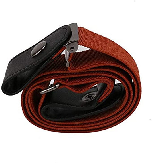 Buckleless Belts | Rusty Red
