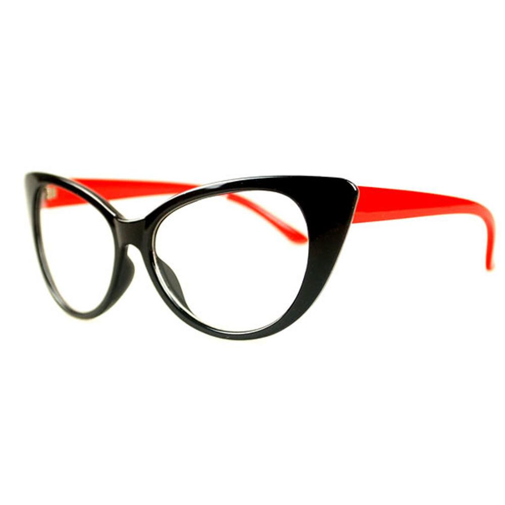 Cat Eye Black With Red Arms