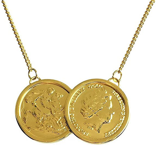 Coin Necklace | Gold