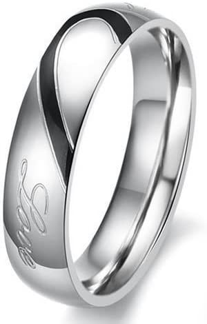 Black Heart Ring | Size: 14