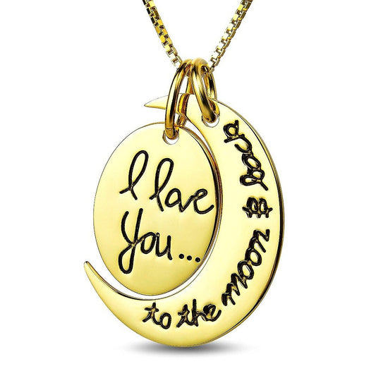 Love You To The Moon & Back | Gold