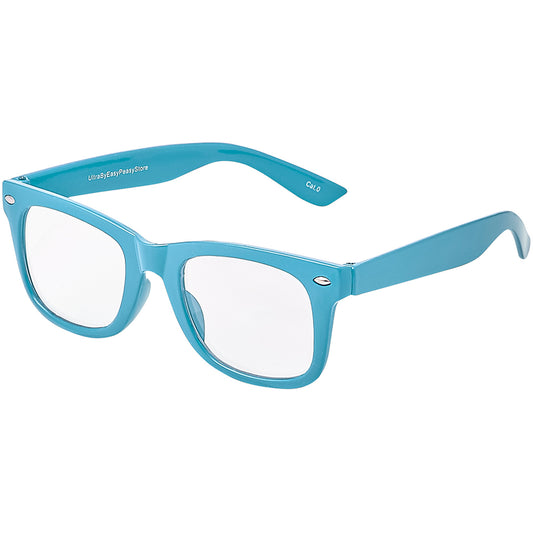 Kids Geek | Clear | Light Blue