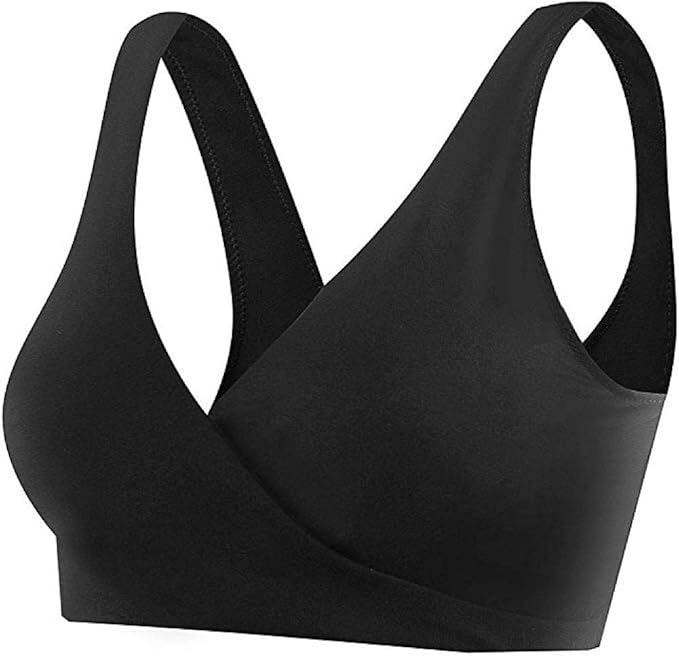 Breast Feeding Bras | Black | Medium