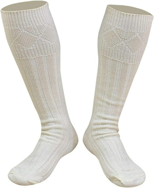 Oktoberfest Socks | Medium | White