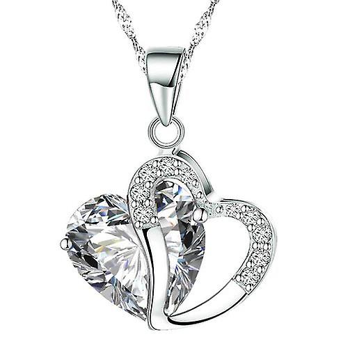 Heart Necklace | Clear