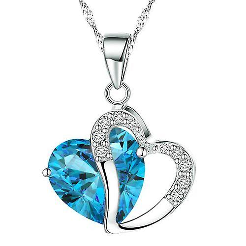 Heart Necklace | Highland Blue