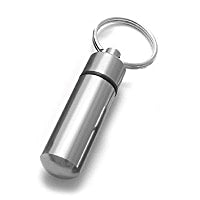 Pill Keychain | Silver