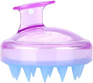 Silicone Head Massager | Purple / Blue