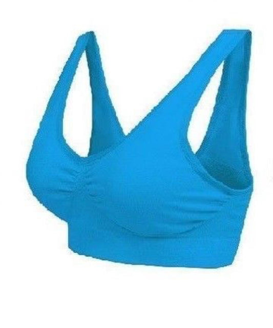 Sports Bra | Large | Turquoise