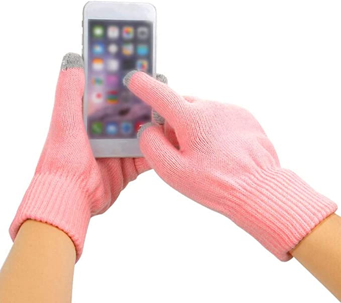 Iphone Gloves | Baby Pink