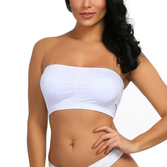 Boob Tube | White | Medium