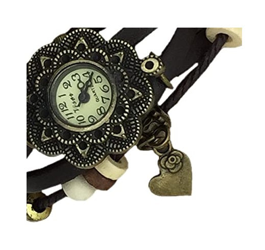Leather Watch | Heart