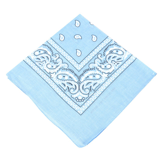 Paisley Bandana | Sky Blue