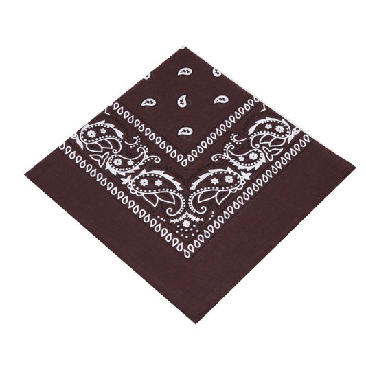 Paisley Bandana | Dark Brown