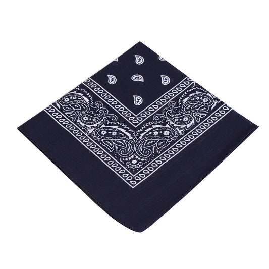 Paisley Bandana | Navy