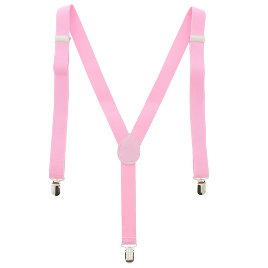 Suspender Braces | Baby Pink