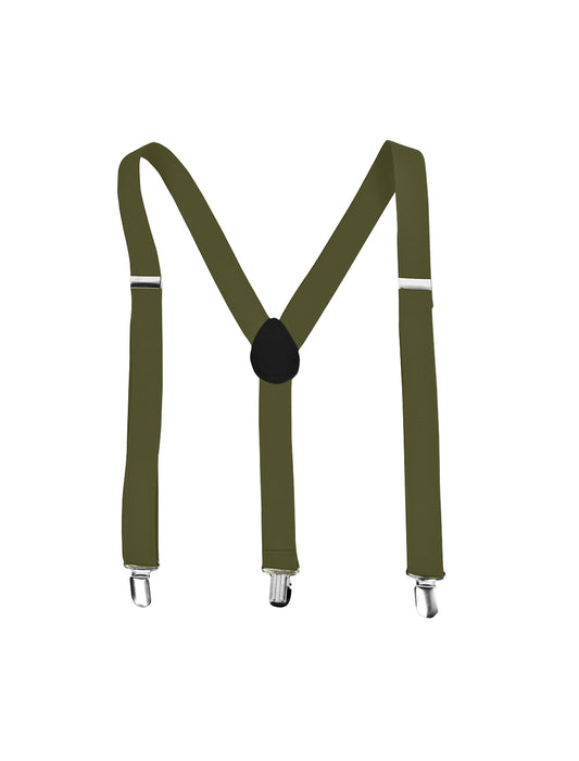 Suspender Braces | Dark Green