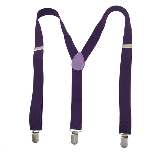 Suspender Braces | Purple