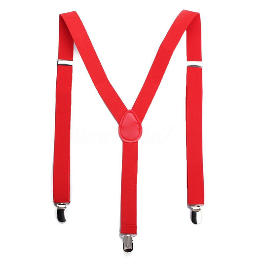 Suspender braces | Red