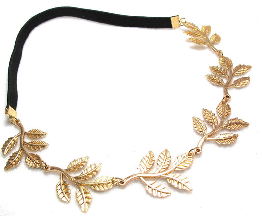 Golden Leaf Headband