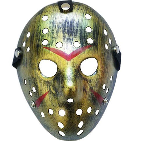 Jason Mask | Gold / Red