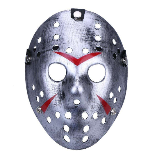 Jason Mask | Silver / Red