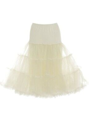 Lindy Bop 28" Petticoat | 8-14 | Cream