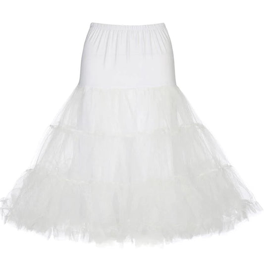 Lindy Bop 26" Petticoat | 8-14 | White