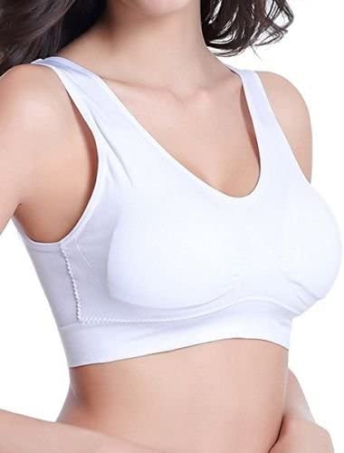 Padded Sports Bra | S/M | White