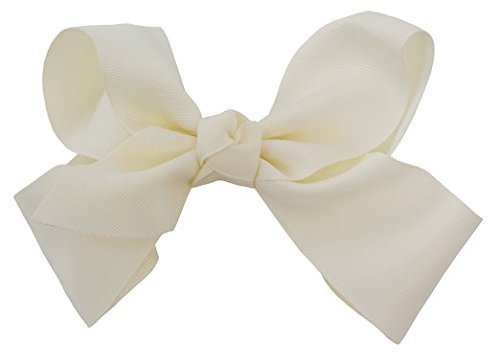 Ribbon Hair Bow | Ivory