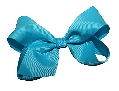 Ribbon Hair Bow | Light Blue