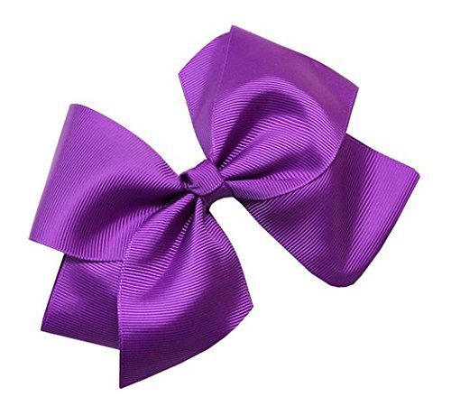 Ribbon Hair Bow | Purple