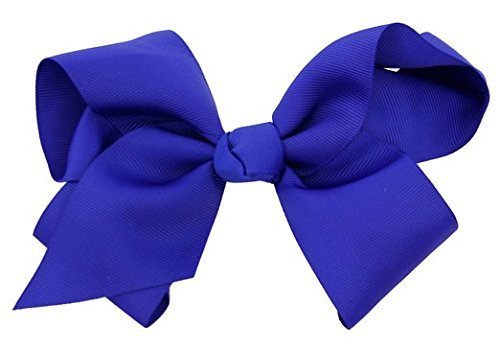 Ribbon Hair Bow | Sea Blue